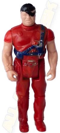 Kenner M.A.S.K. Jackhammer PlayFul argentine, licensed product. Red shirt and pants